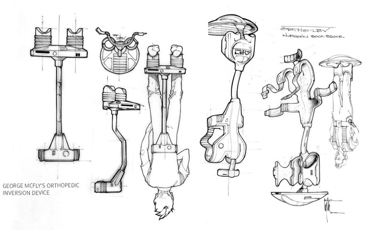Illustration for article titled Brand New Concept Art of Back to the Future Part II's 2015 Technology